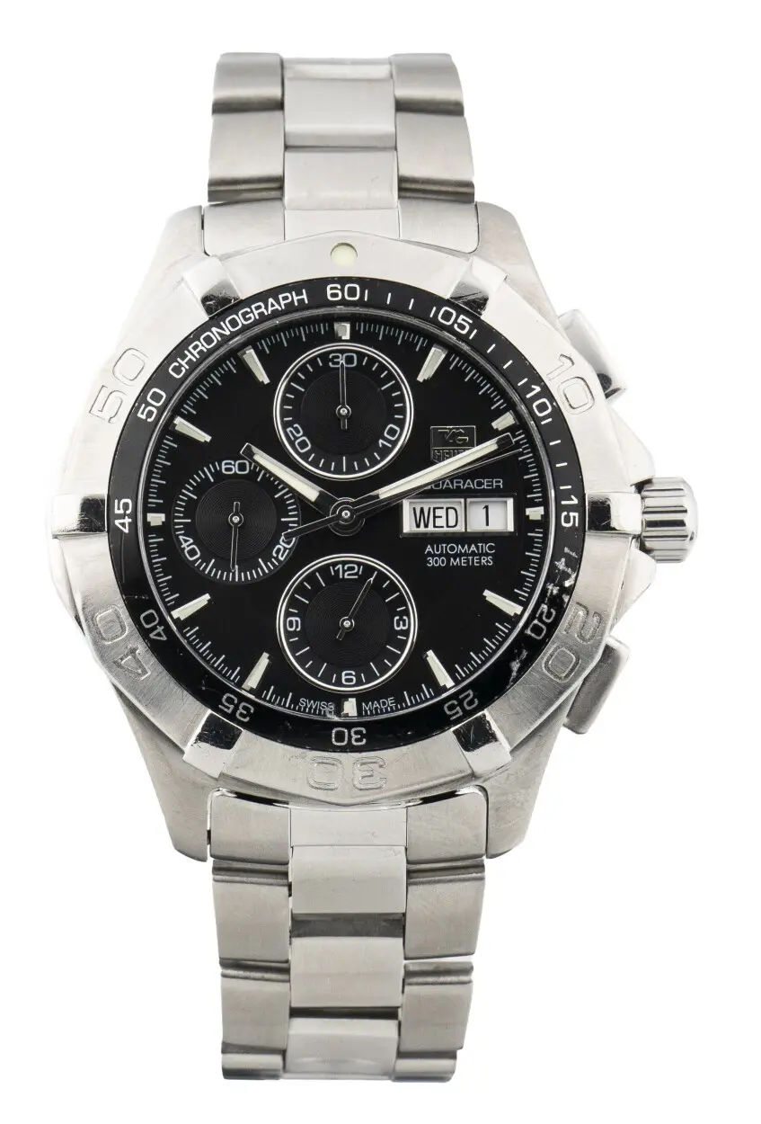 TAG Heuer Aquaracer Calibre 16 Day Date Automatic Chronograph CAF2010.BA0815