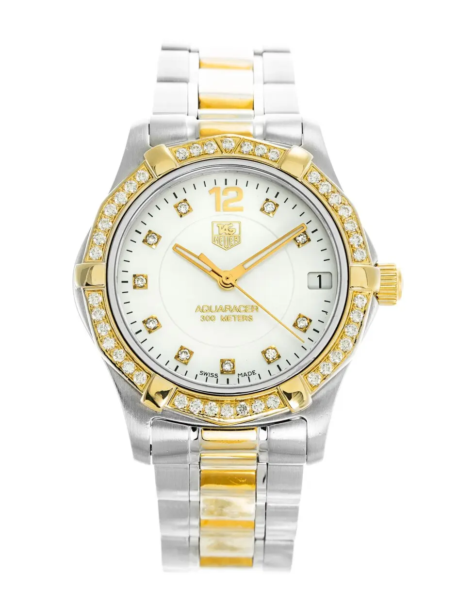 TAG Heuer Aquaracer 32 mm Diamond Dial And Bezel WAF1350.BB0820 WAF1350.BB0820