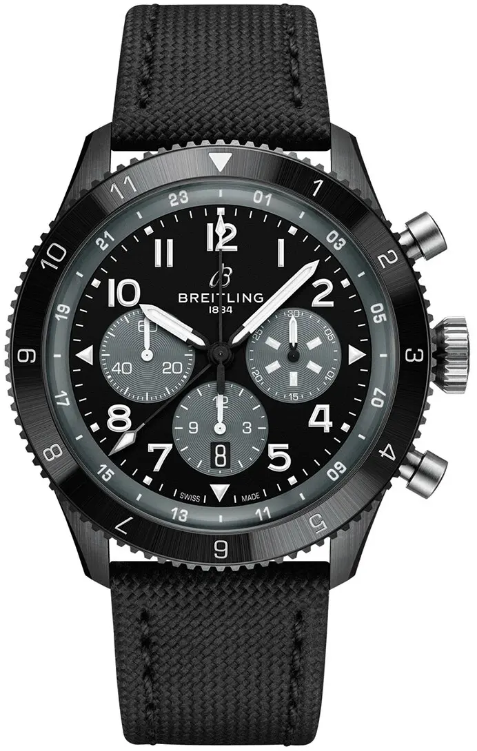 Breitling Super Avi B04 Chronograph Gmt 46 SB04451A1B1X1 SB04451A1B1X1