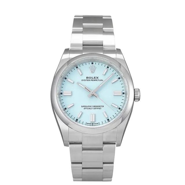 Rolex Oyster Perpetual 41 Tiffany Blue 124300-0006 124300-0006
