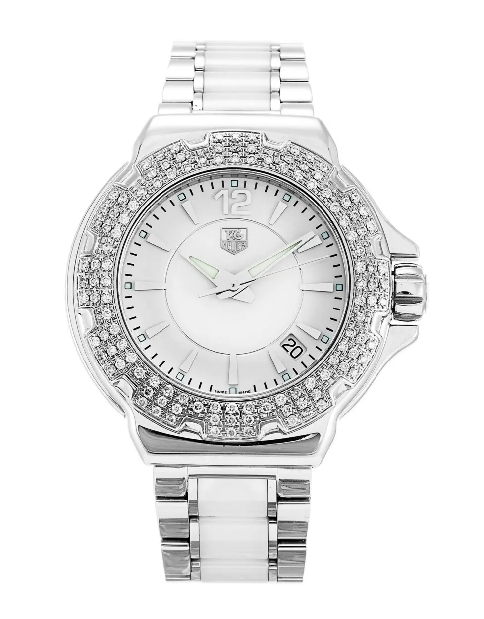 TAG Heuer Formula 1 Steel And Ceramic Full Diamonds WAH1215.BA0861