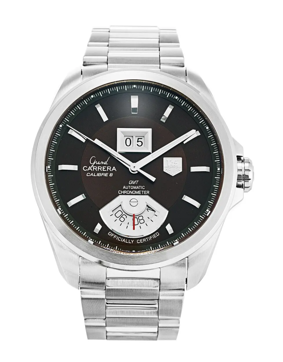 TAG Heuer Grand Carrera Calibre 8RS Grande Date And GMT WAV5113.BA0901