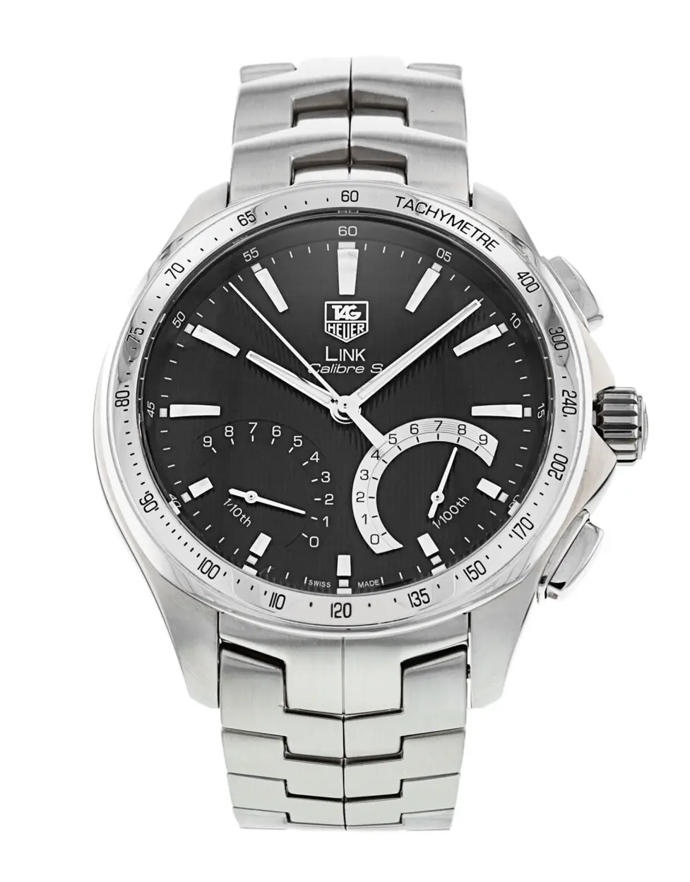 TAG Heuer Link Calibre s 1/100th Sec Electro-Mechanical Chronograph