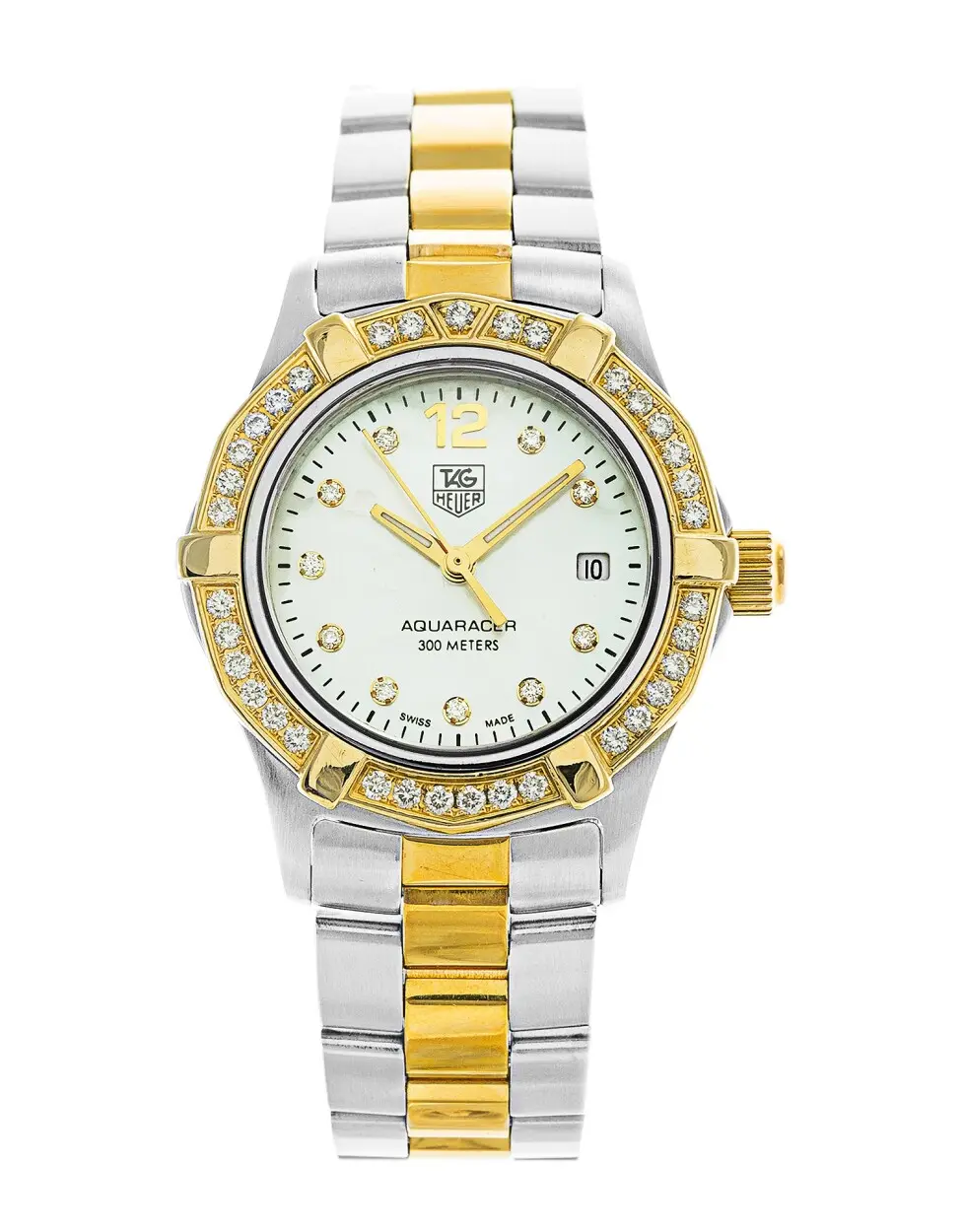 TAG Heuer Aquaracer 27 mm Diamond Dial And Bezel WAF1450.BB0825 WAF1450.BB0825