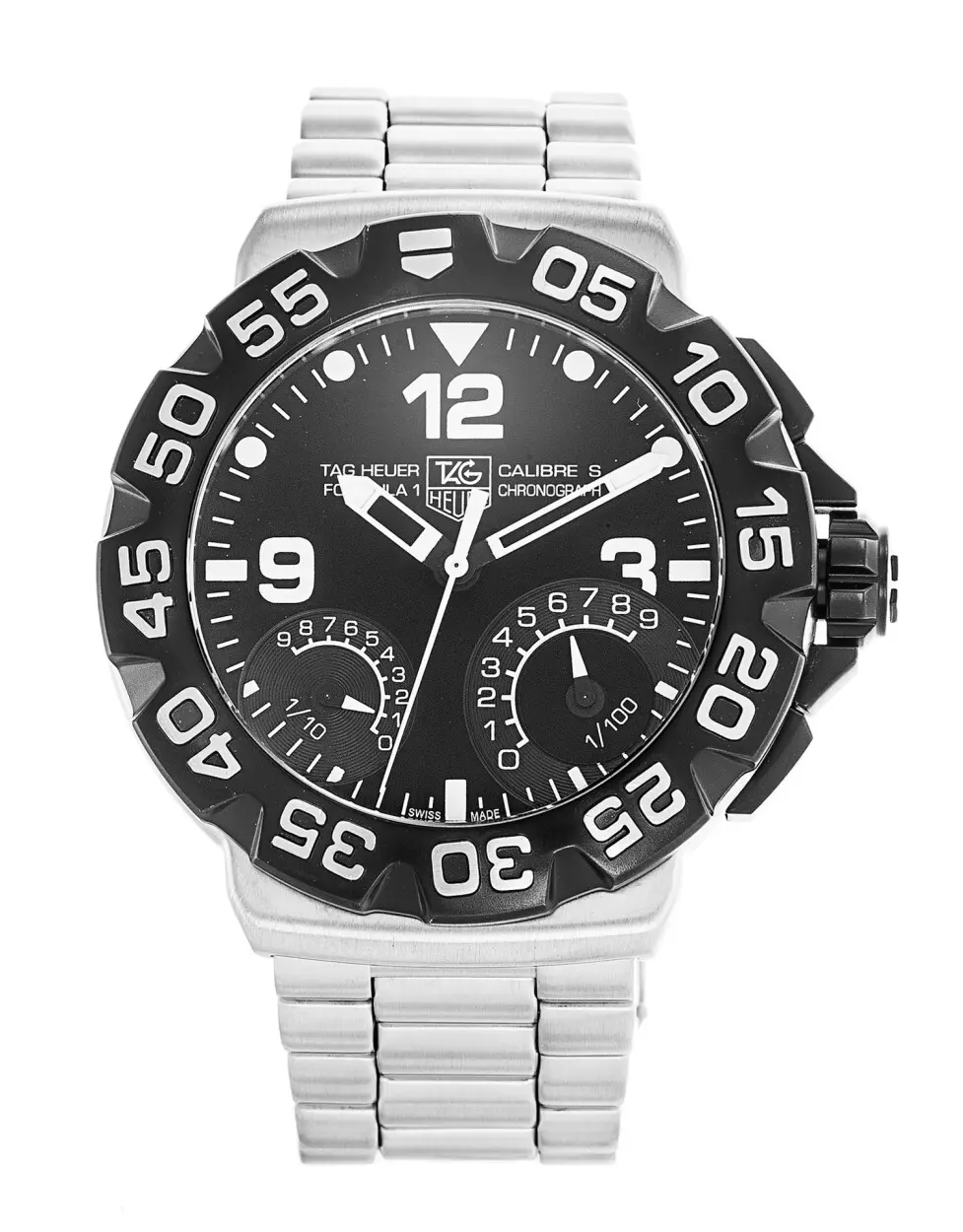 TAG Heuer Formula 1 Calibre S 1/100Th Sec Electro-Mechanical Chronograph