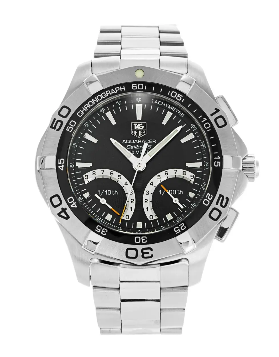TAG Heuer Aquaracer Calibre S 1/100Th Sec Electro-Mechanical Chronograph