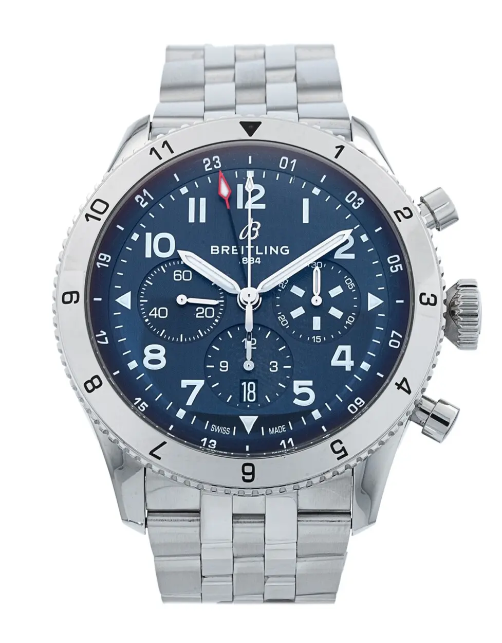 Breitling Super Avi B04 Chronograph Gmt 46 AB04451A1C1A1 AB04451A1C1A1