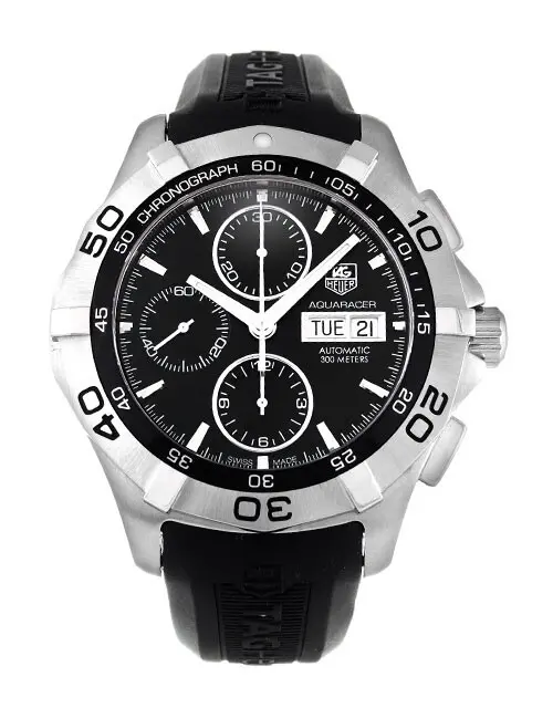 TAG Heuer Aquaracer Calibre 16 Day Date Automatic Chronograph CAF2010.FT8011