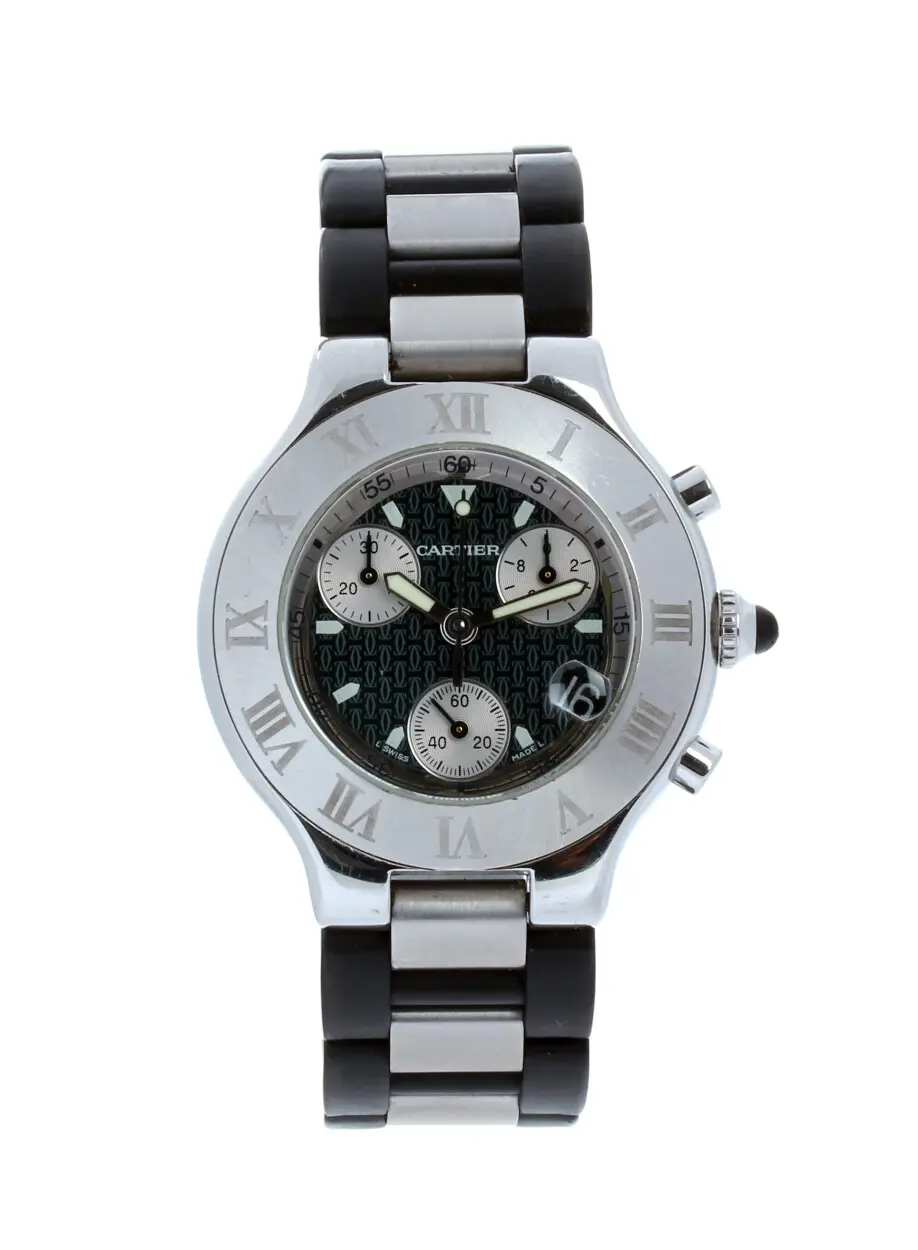 Cartier 21 Chronoscaph W10125U2 W10125U2