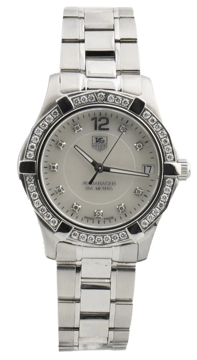 TAG Heuer Aquaracer 32 mm Diamond Dial And Bezel WAF1313.BA0819 WAF1313.BA0819