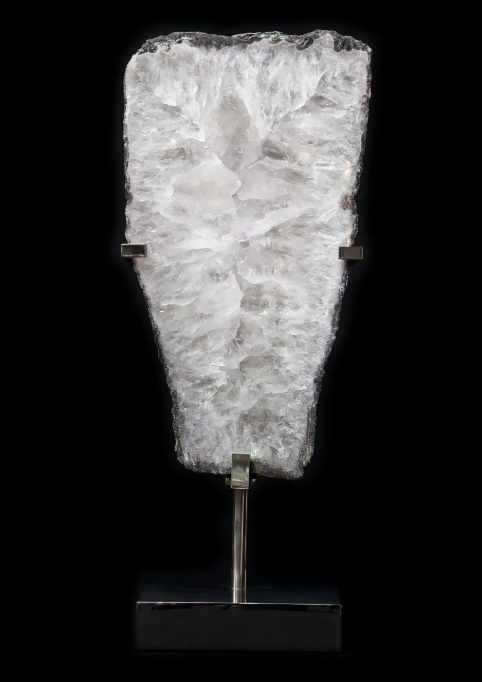 Quartz Crystal Mounted Slice