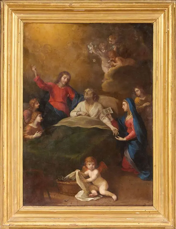 Transito di San Giuseppe Giuseppe Antonio Ghedini (attr. a) (Ficarolo