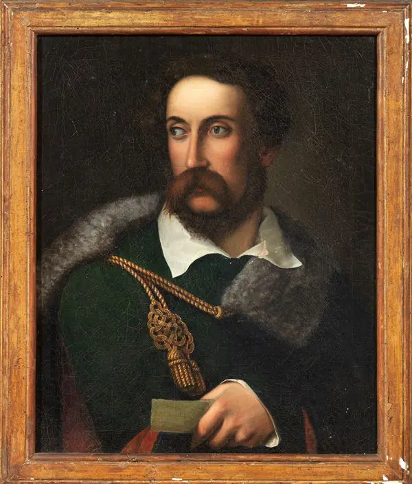 Ritratto di ufficiale Scuola italiana del XIX secolo