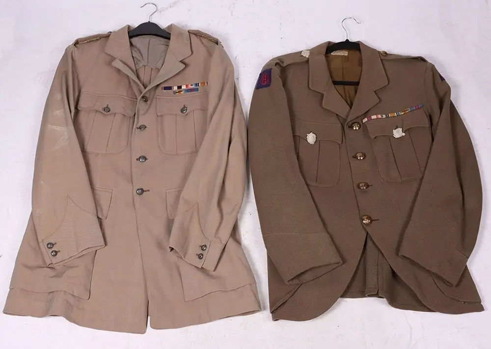 Military Tunics of the 12th Earl of Airlie, David Lyulph Gore Wolseley