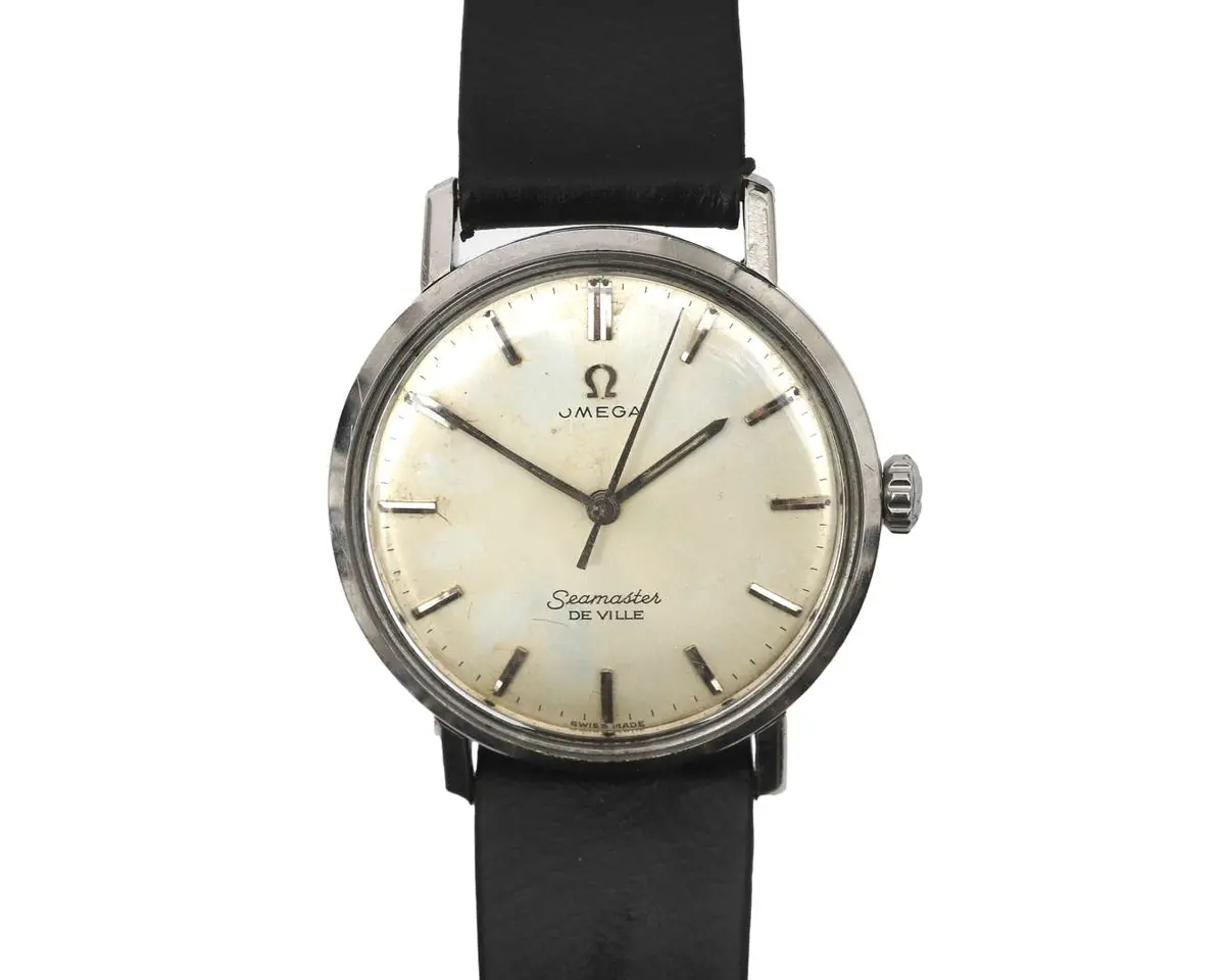 A steel Omega Seamaster De Ville, Ref. 165.020, c. 1965.