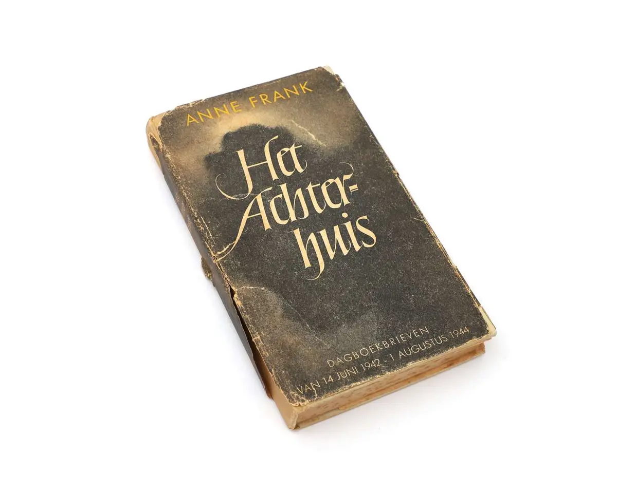Anne Frank – The Secret Annex – 1947 – first edition with dust jacket