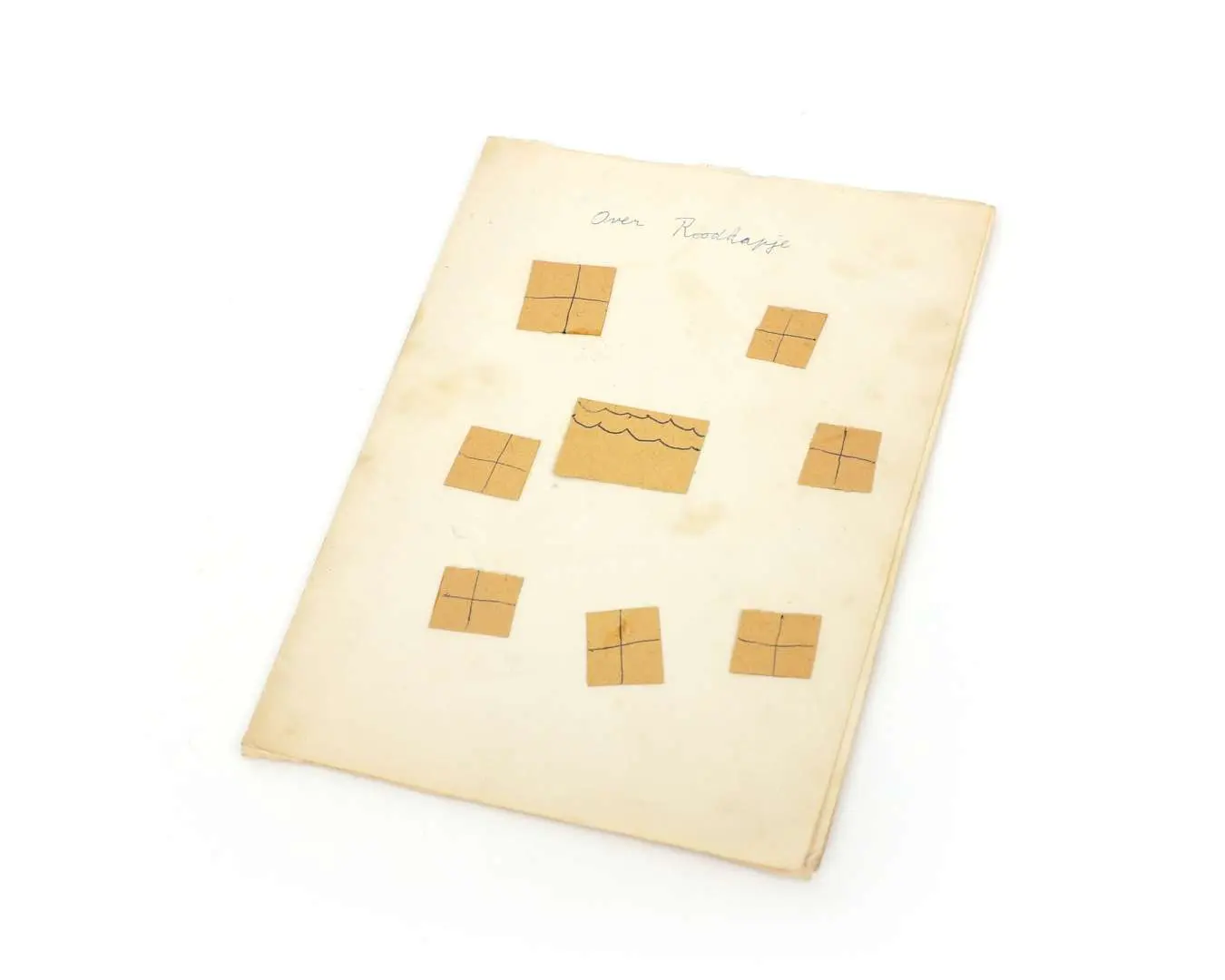 Gerard Reve – On Little Red Riding Hood / Manuscript comprising 4