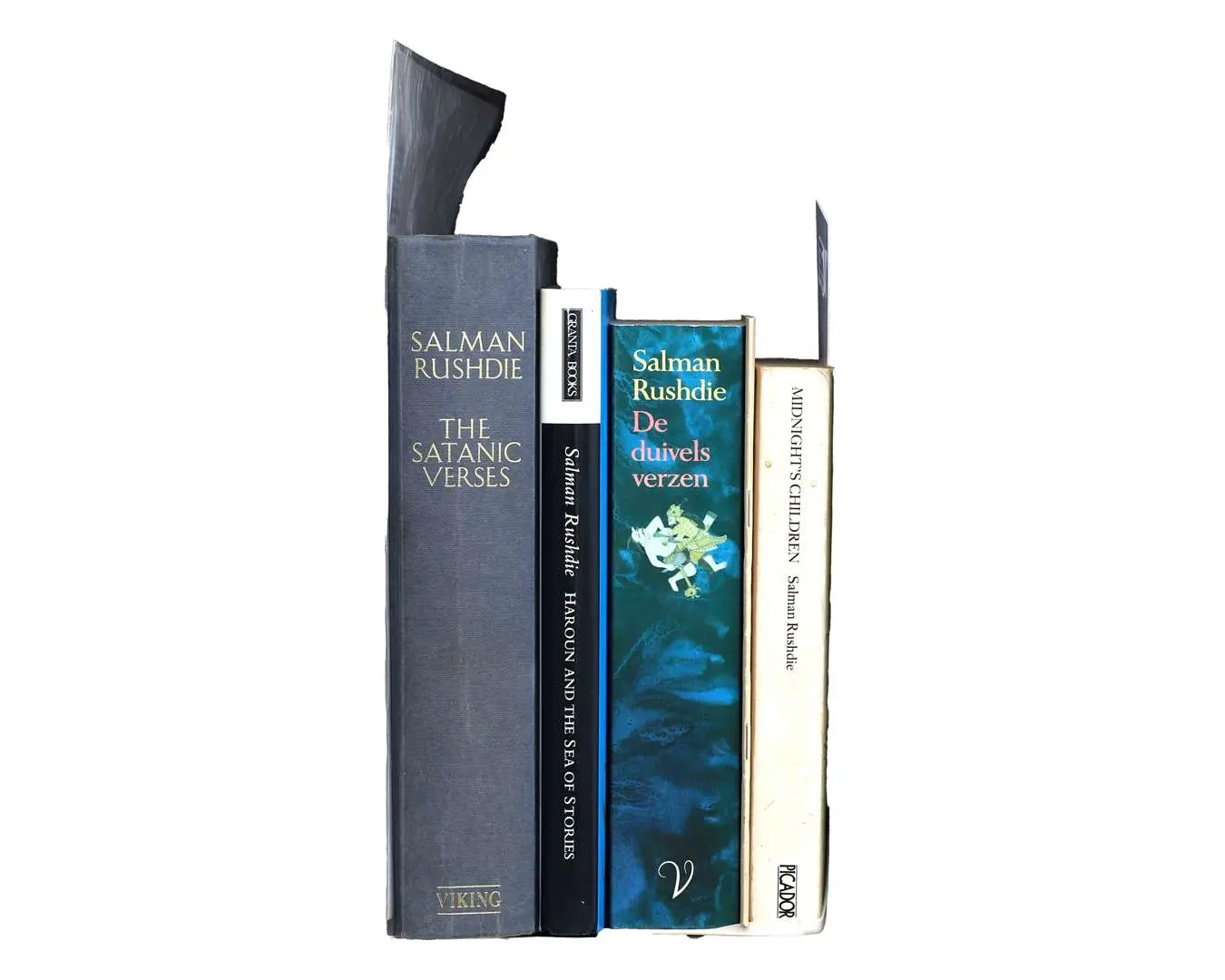 Rushdie, Salman – The Satanic Verses (signed by Rushdie with a dedication