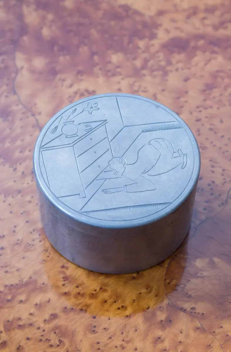 Cufflink box by Sylvia Stave