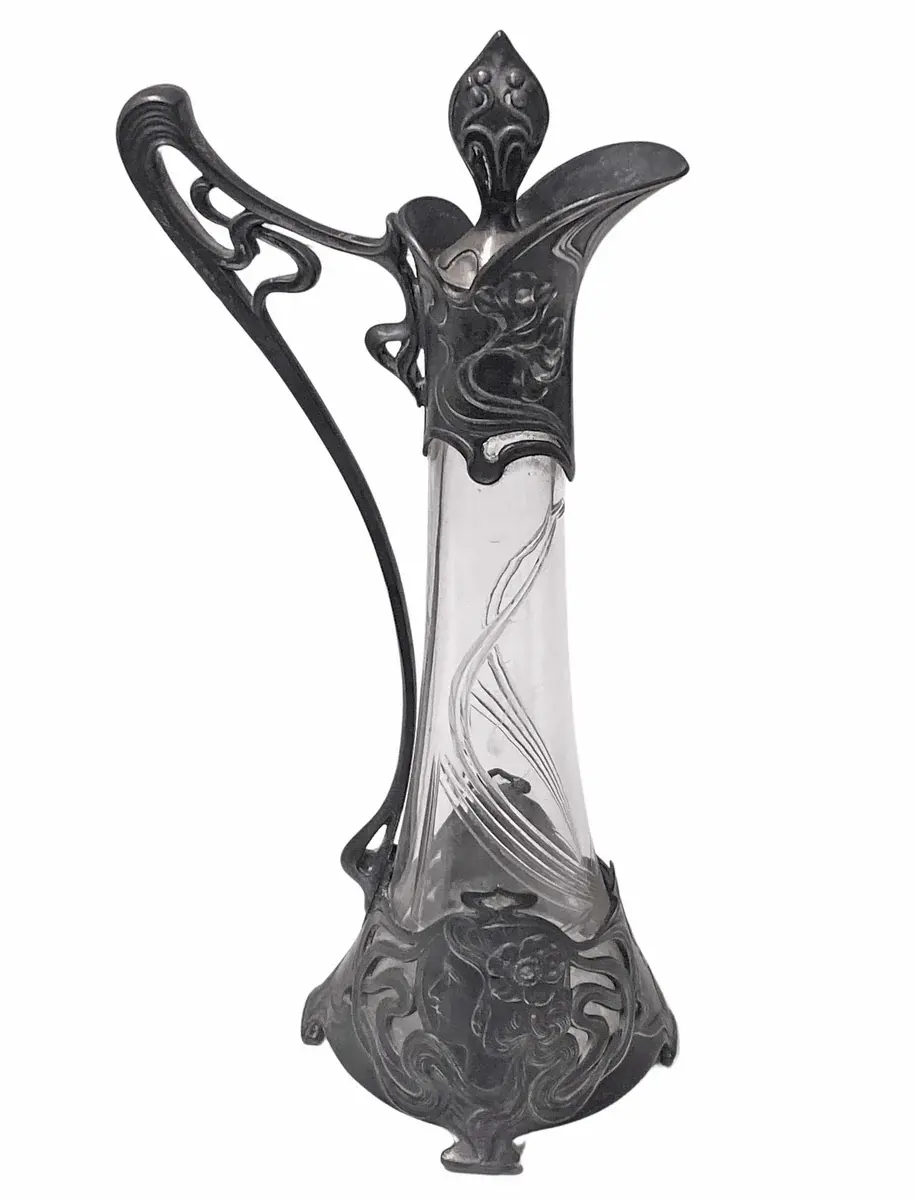 WMF Jugendstil Art Nouveau Liqueur Jug C. 1900