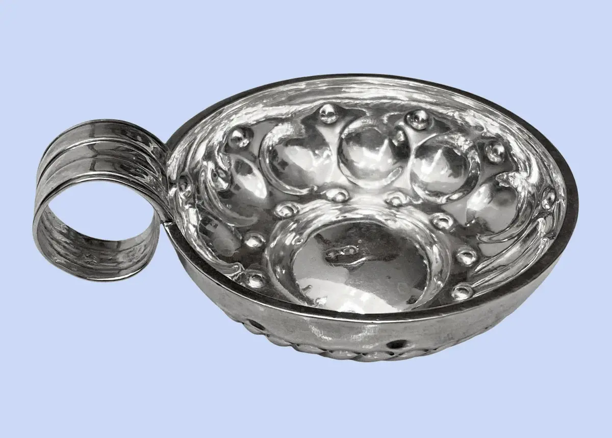 French Silver .950 std Wine Taster Tastevin, C.1845, Eugene Ferdinand Rion