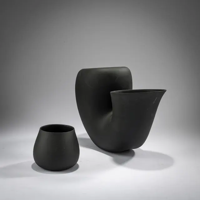 Aldo Bakker Karaffe und Becher 'Jug+cup', 2011