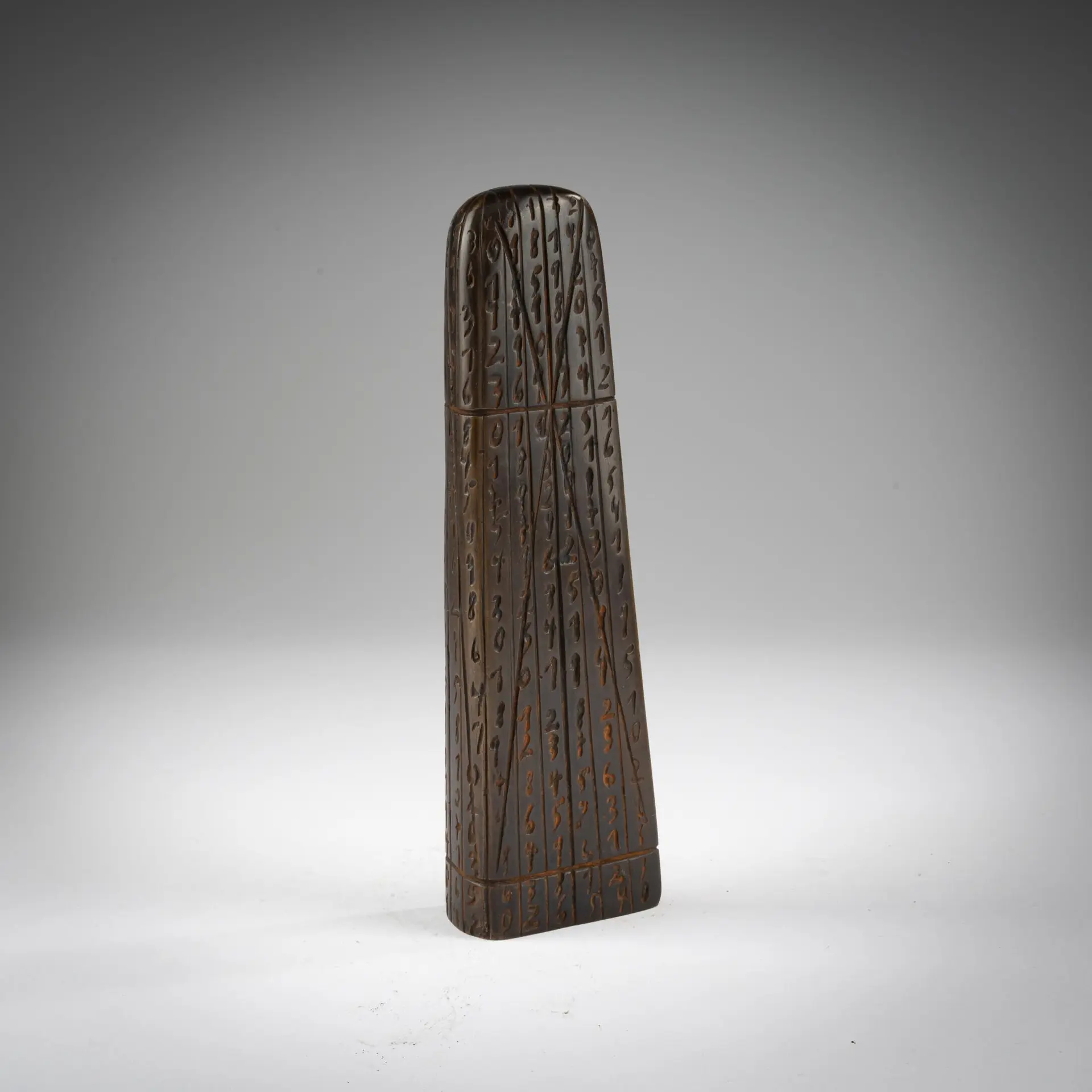 Rainer Kriester (1935 Plauen - 2002 Vendone) Skulptur 'Kalenderkopf 3', 1995