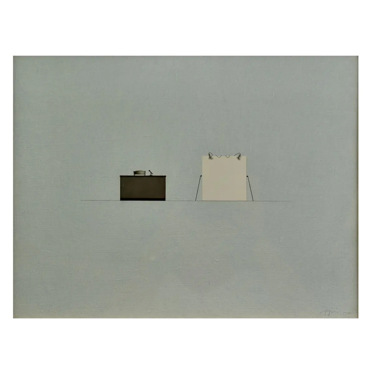 Tino Stefanoni (1937 Lecco - 2017 ebenda) 'Elenco di cose 166', 1981