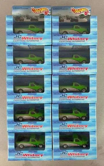 Group of Mattel Hot Wheels JC Whitney Die-Cast Trucks