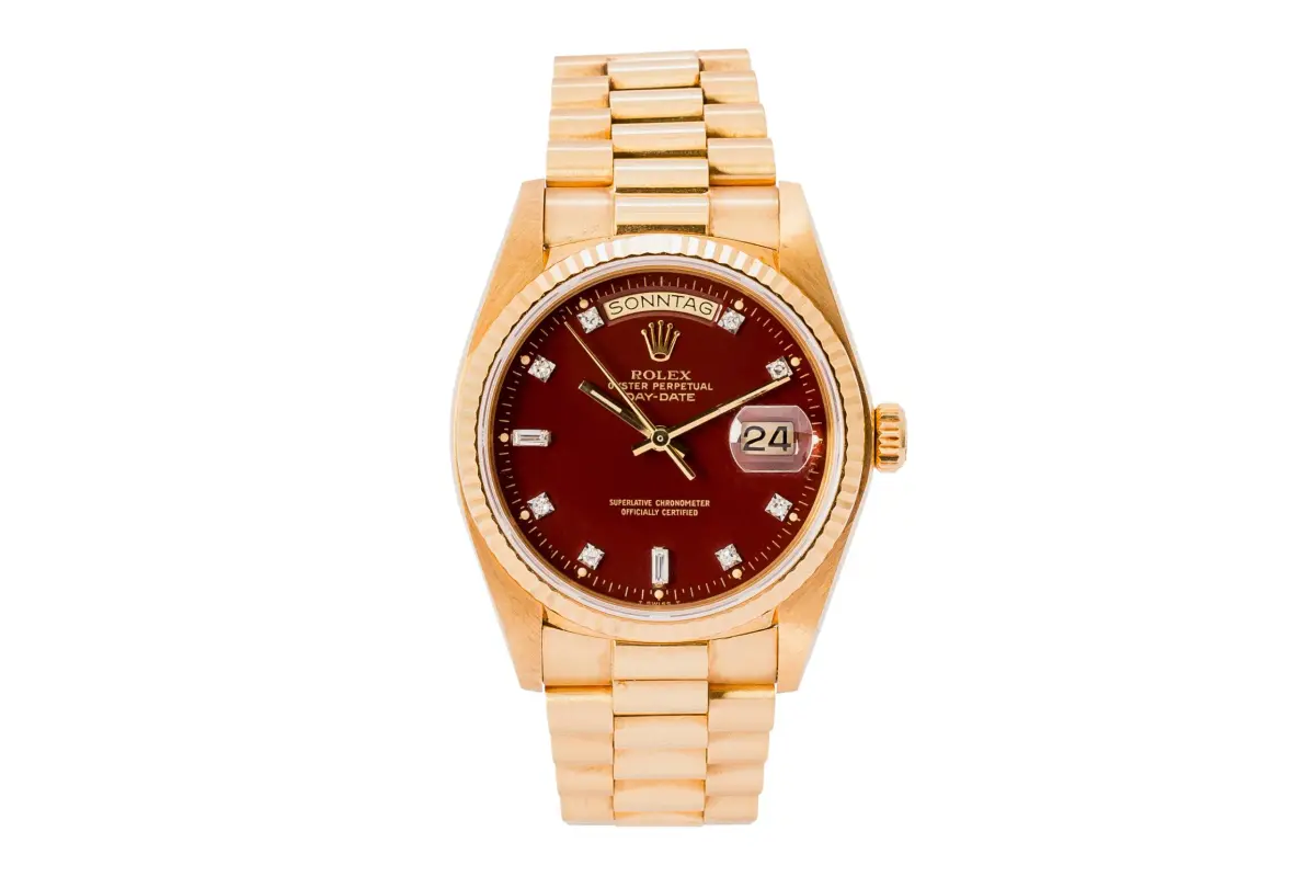 Rolex Day-Date Ref. 18038 'Oxblood Stella'