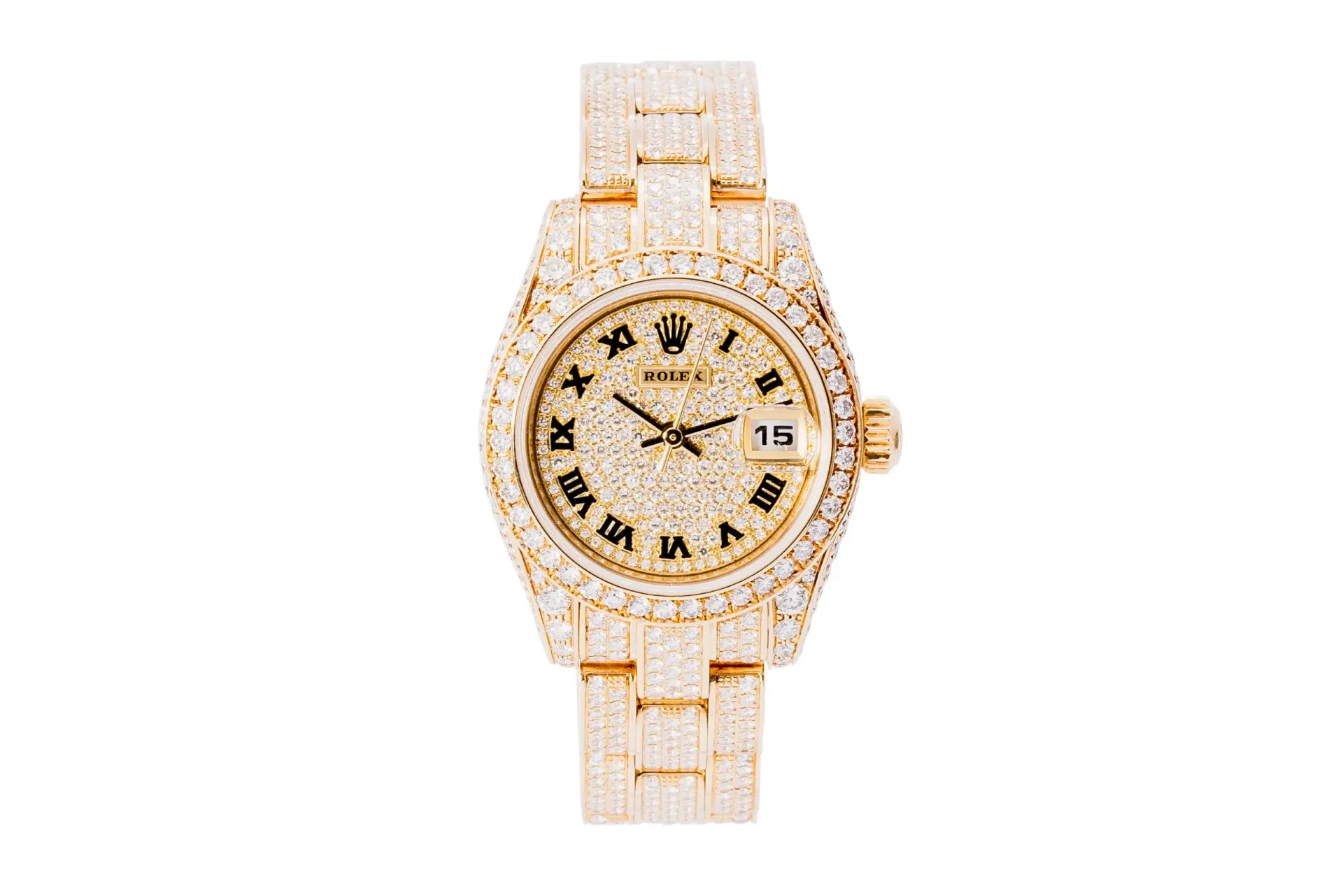 Rolex Datejust Ref. 179458 Factory Pave Set