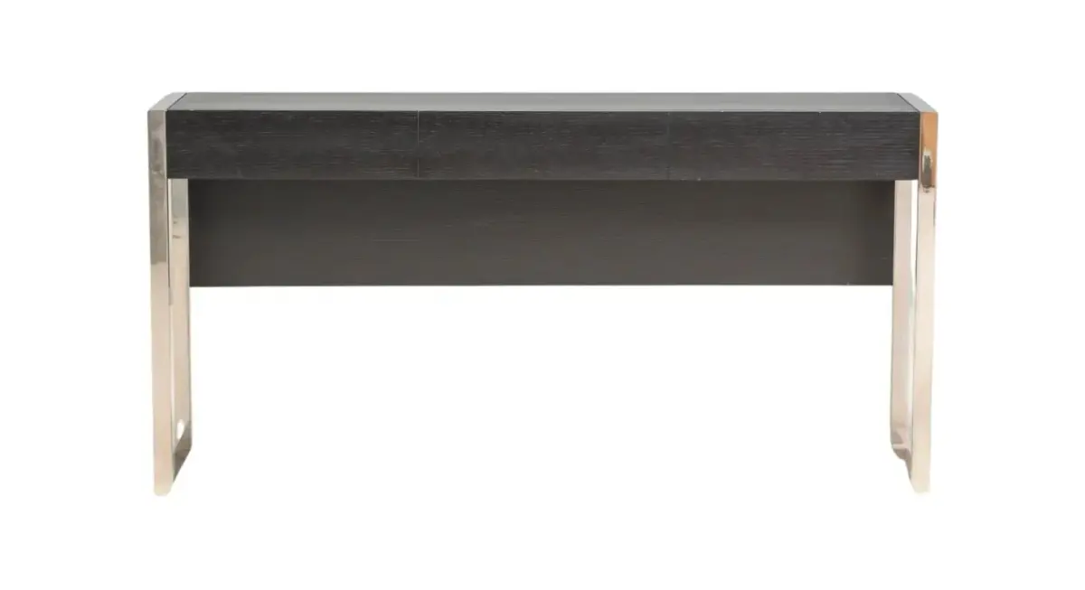 Bespoke Wood And Steel Console Table