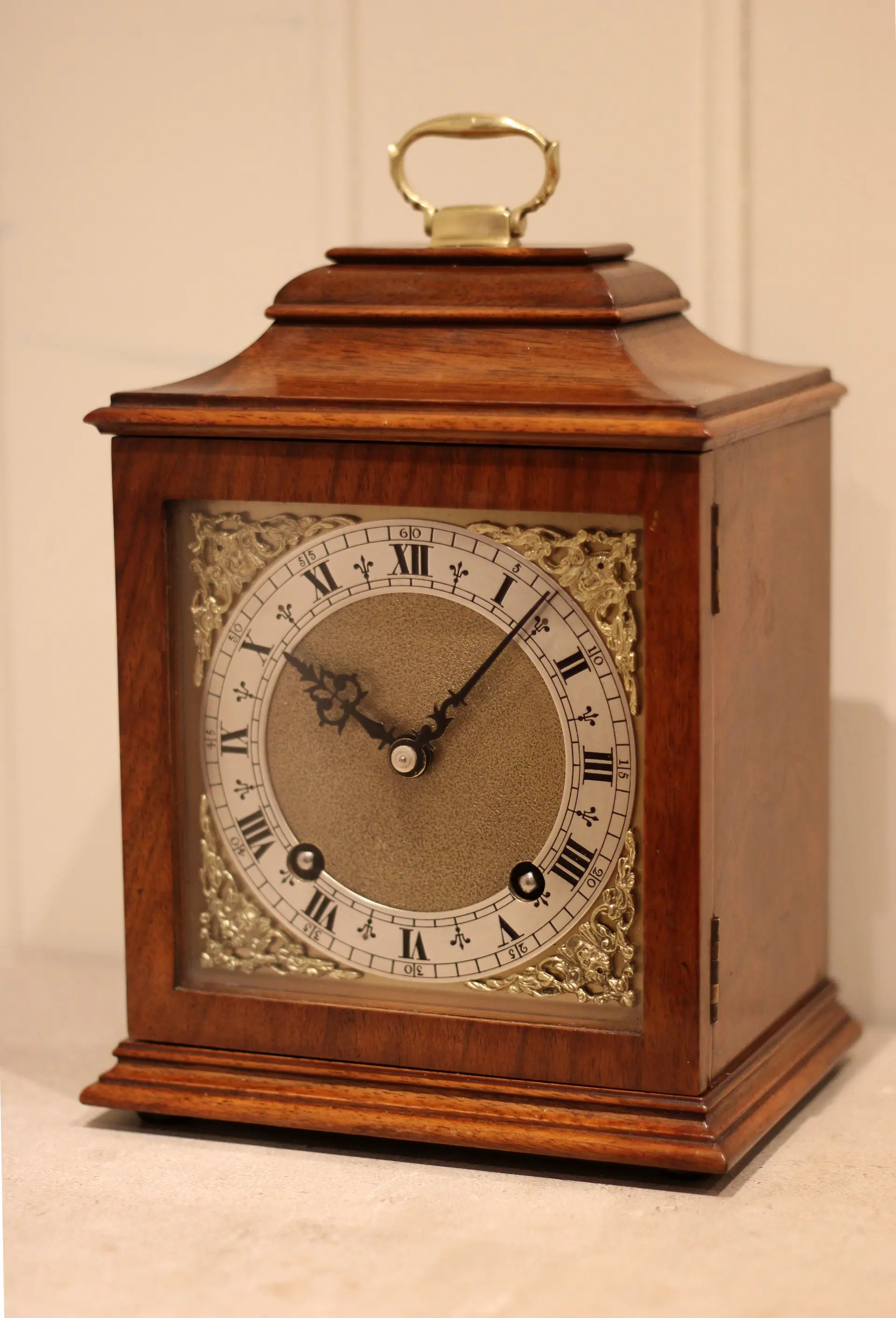 Walnut Mantel Clock