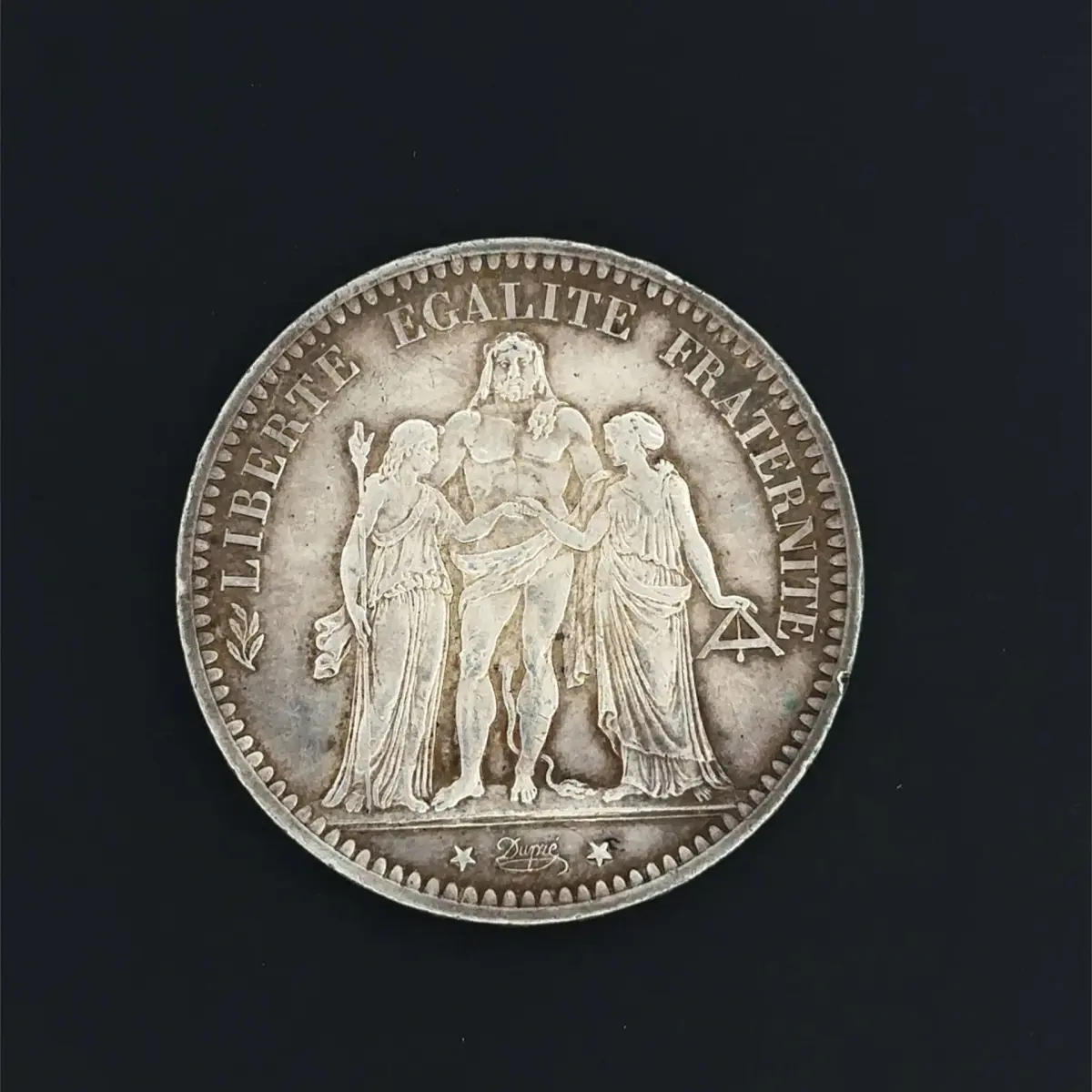 Third Republic – 5-franc silver coin, 1873 A. - Lot 57