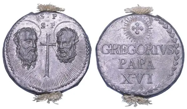 STATO PONTIFICIO. GREGORIO XVI (Bartolomeo Alberto Cappellari), 1831-1846.