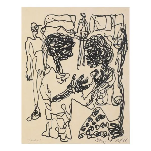 Renato Cenni (1906-1977) Harlem