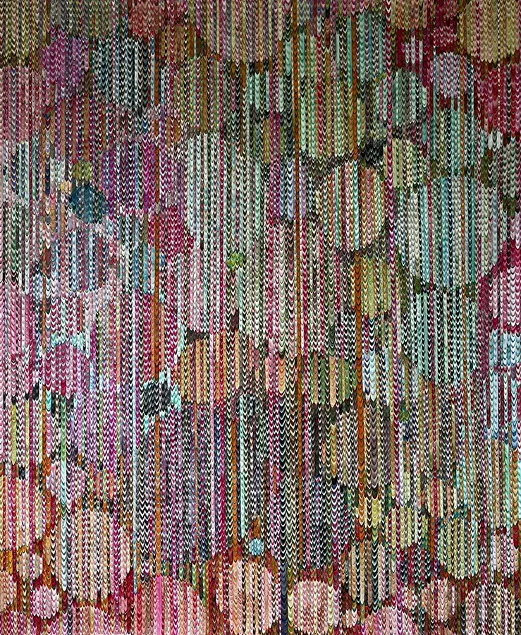 Maria Liffner ”Speech Bubble” Acrylic on canvas