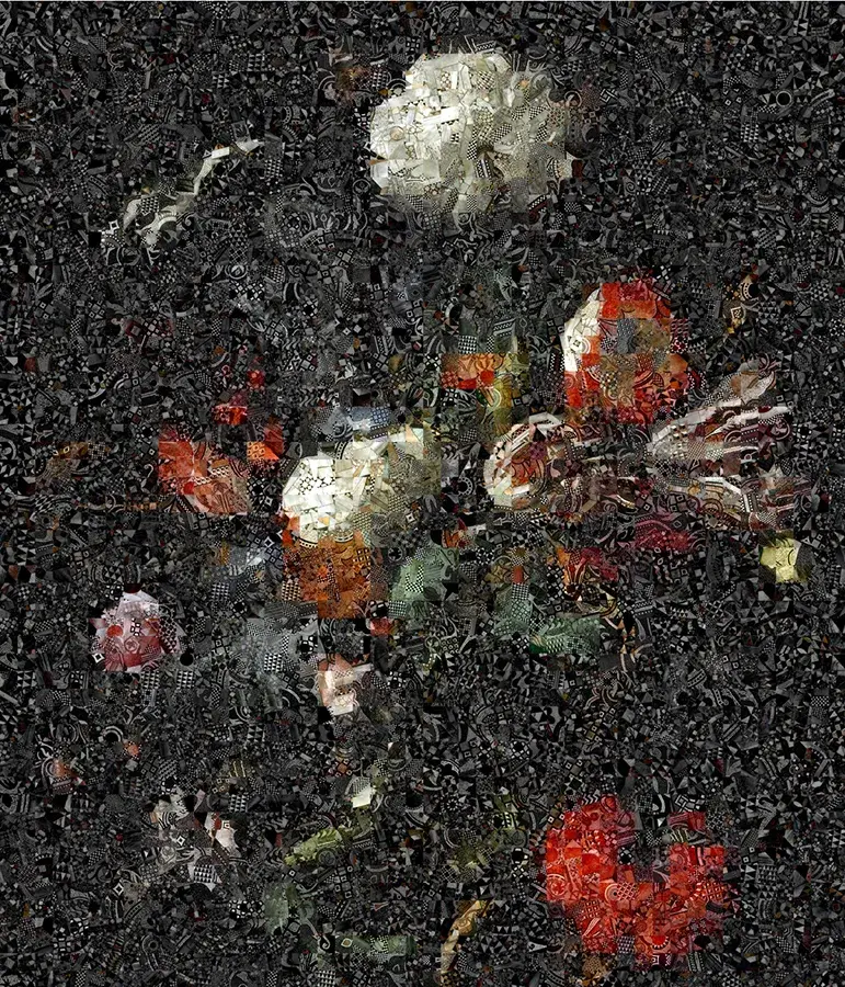Andrea Morucchio ”Flowers 03 ” Digital print