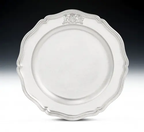 The Badminton House Sideboard Dish made in London in 1775 by Frederick Kandler.