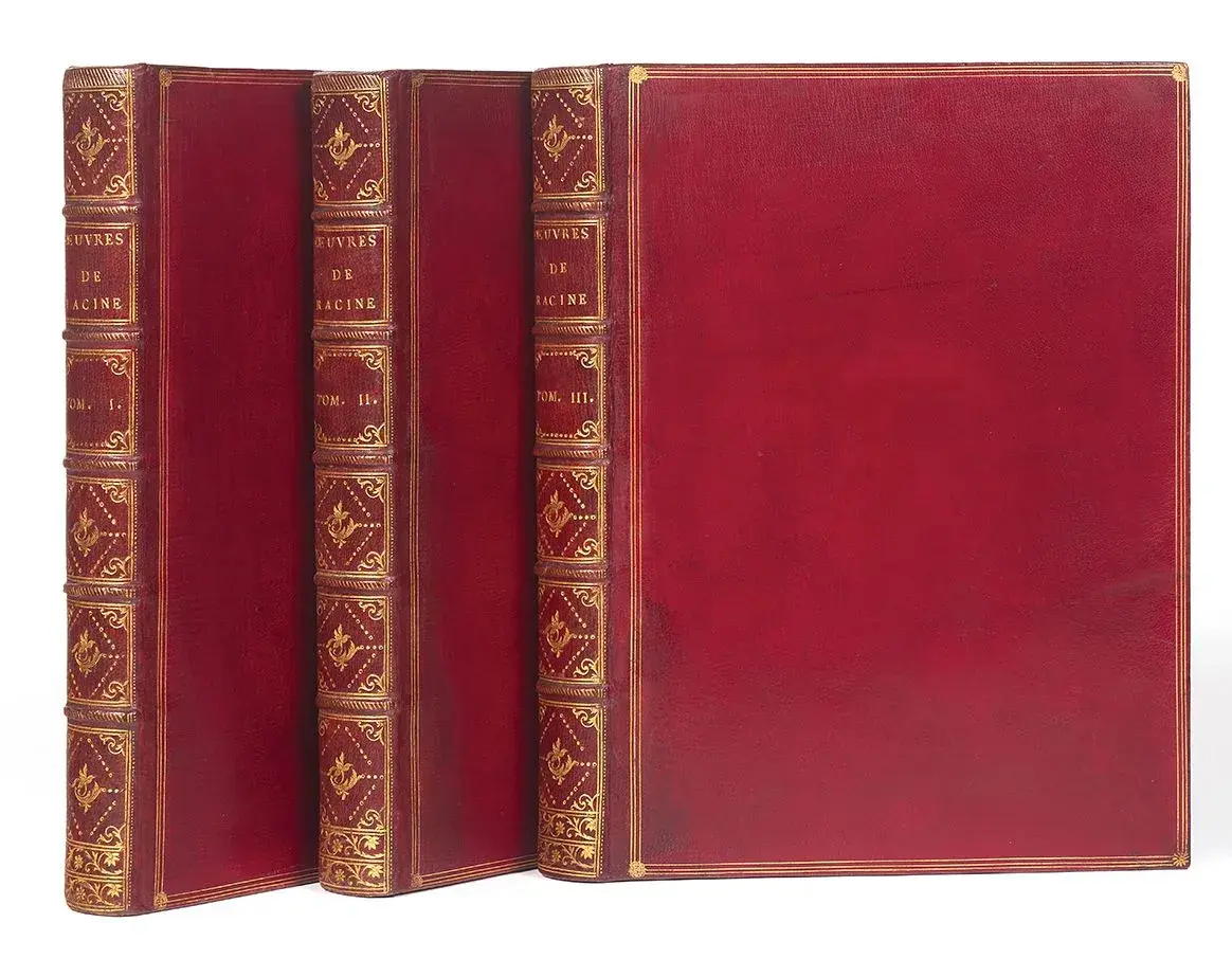 RACINE (Jean). Works. Paris, 1760. Three volumes, in-4 (278 - Lot 80