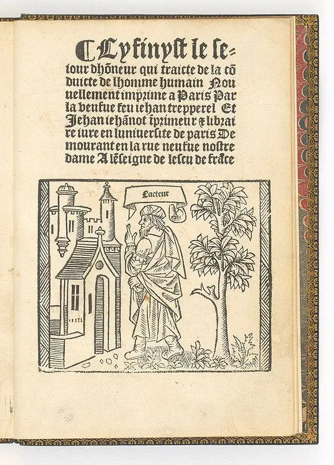 SAINT-GELAIS (Octavien de). *Sensuyt le Sejour Dhonneur*, co - Lot 23