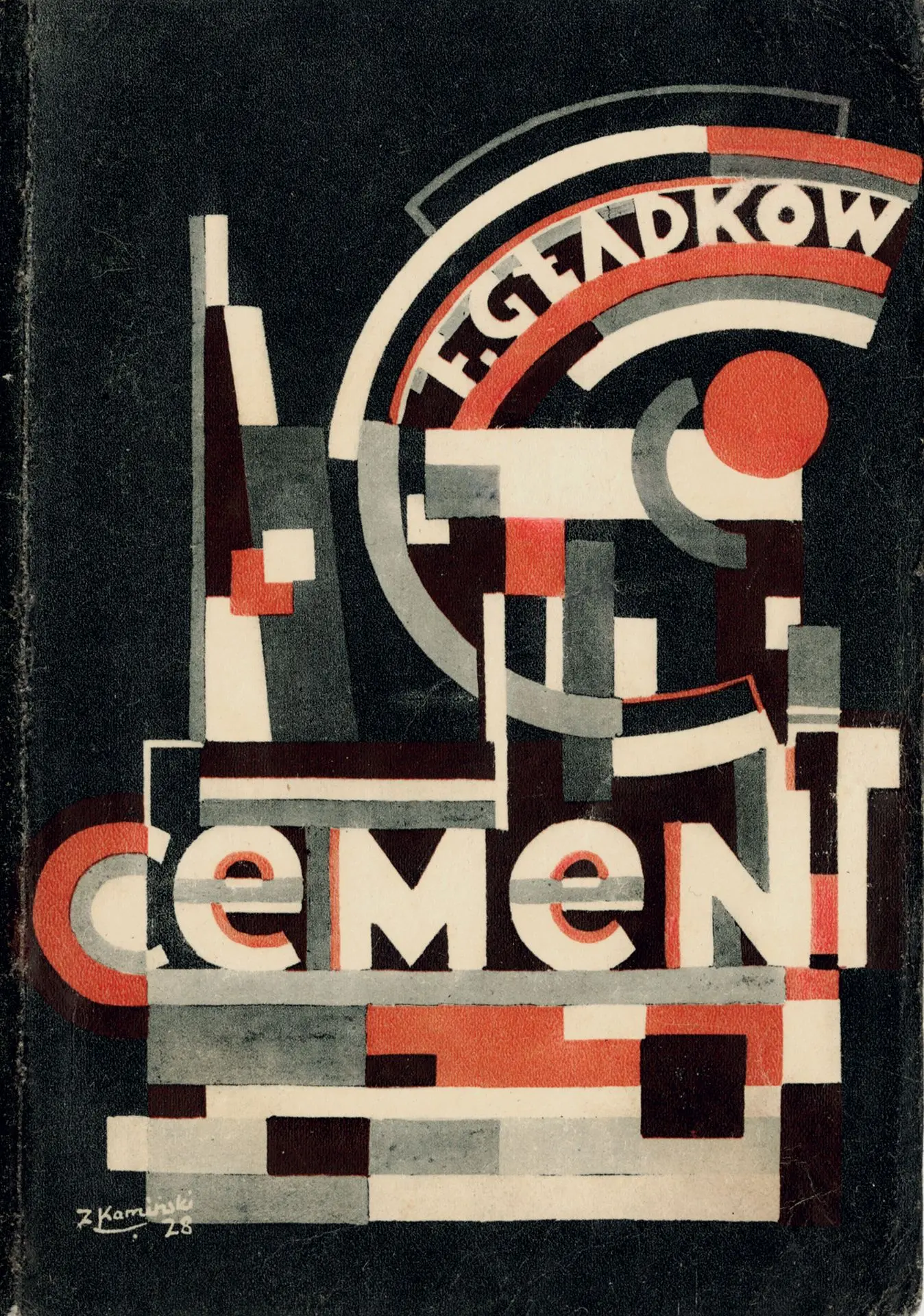 POLAND GLADKOW, Fiedor. CEMENT. Warsaw, 1928. 17.9 x 12.5 cm - Lot 276