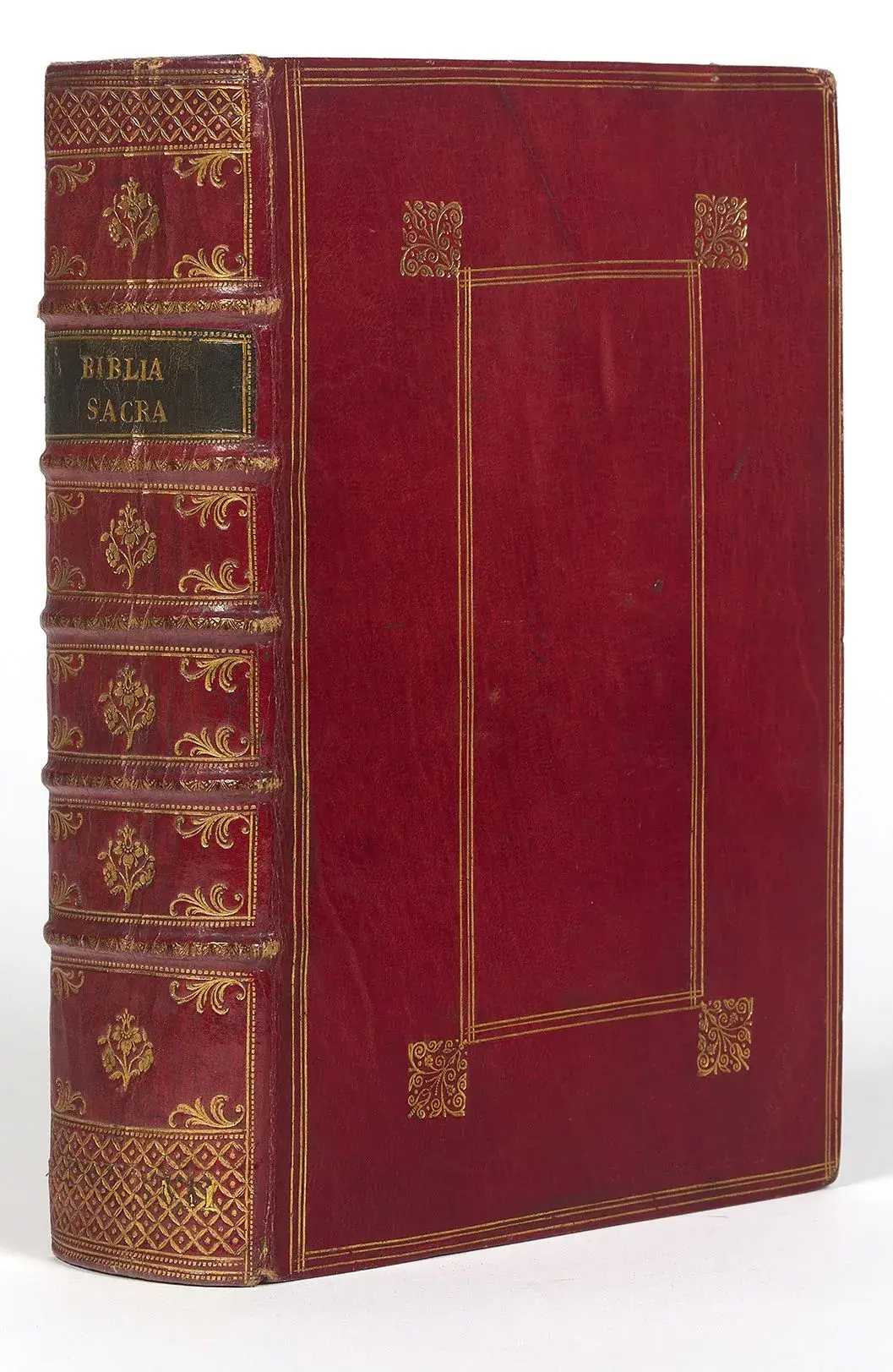 THE SO-CALLED BROCKETT-HUTH BIBLE (OLD AND NEW TESTAMENTS; I - Lot 1