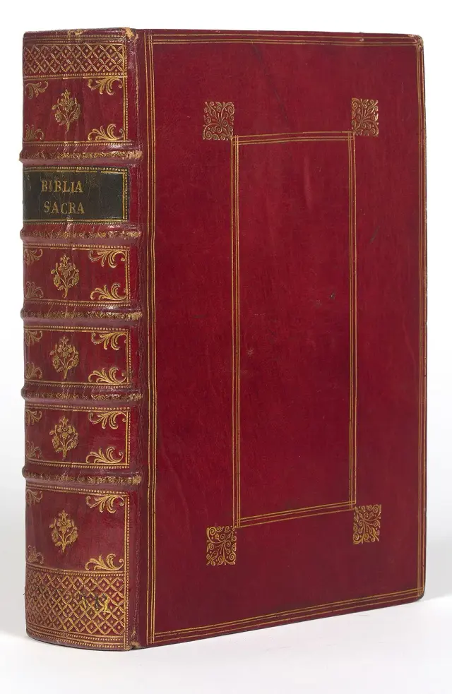THE SO-CALLED BROCKETT-HUTH BIBLE (OLD AND NEW TESTAMENTS; I - Lot 1
