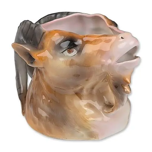 Royal Bayreuth Bavaria Porcelain Rams Head Creamer