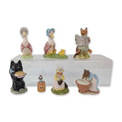 Beswick and Royal Albert Beatrix Potter Porcelain Figurine Collection
