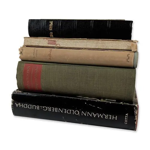 6 German Literary and Religious Volumes