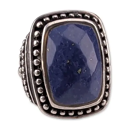 Sterling Silver Lapis Lazuli Ring