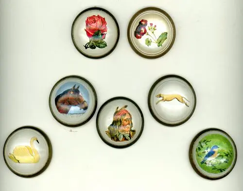 A PARTIAL CARD OF DIVISION ONE BRIDLE ROSETTES