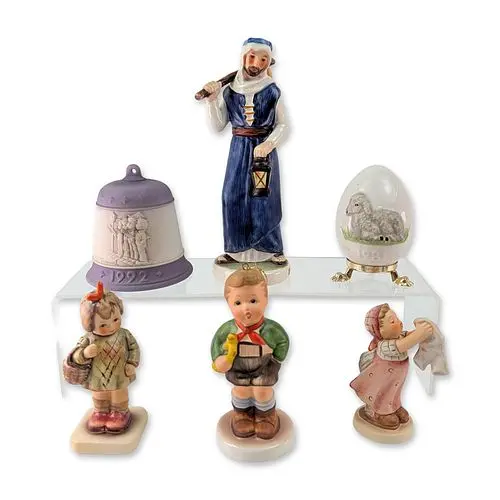 Collection of Goebel M.J. Hummel Porcelain Figurines and Accents